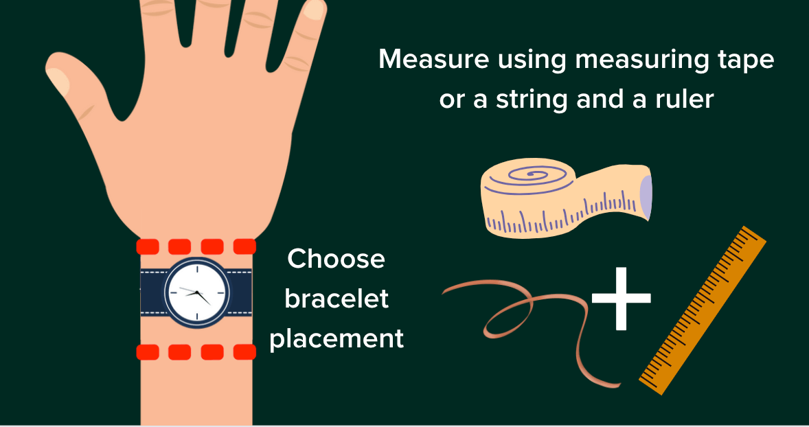HOW TO MEASURE WRIST SIZE